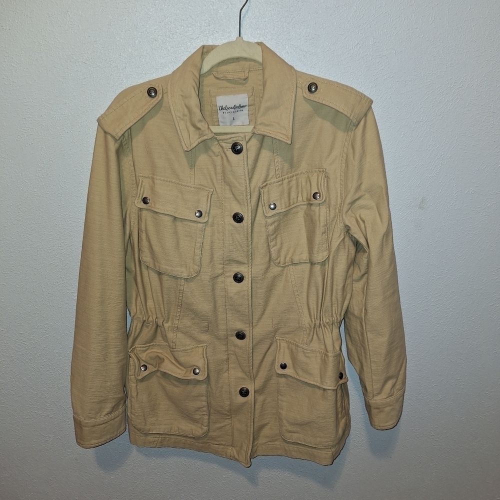🌟 Chelsea Deboer by Lily & Lottie utility jacket size large